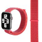 Simple Fashion Nylon Watch Band for Apple Watch Ultra 49mm&Watch Ultra 2 49mm / Series 10 46mm / 9&8&7 45mm / SE 3&SE 2&6&SE&5&4 44mm / 3&2&1 42mm, with Magic Stick(Rose Red) - 1