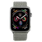 Simple Fashion Nylon Watch Band for Apple Watch Ultra 49mm&Watch Ultra 2 49mm / Series 10 46mm / 9&8&7 45mm / SE 3&SE 2&6&SE&5&4 44mm / 3&2&1 42mm, with Magic Stick(Silver Grey) - 3