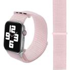 For Apple Watch 46mm / 49mm / 45mm / 44mm Simple Fashion Nylon Watch Band with Magic Stick(Pearl White) - 2