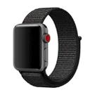 Simple Fashion Nylon Watch Band for Apple Watch Series 10 42mm / 9&8&7 41mm / SE 3&SE 2&6&SE&5&4 40mm / 3&2&1 38mm, with Magic Stick(Nightfall Black) - 3