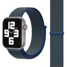 Simple Fashion Nylon Watch Band for Apple Watch Series 7 41mm / 6 & SE & 5 & 4 40mm / 3 & 2 & 1 38mm, with Magic Stick(Dark Blue) - 2