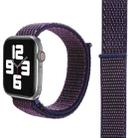 For Apple Watch 42mm / 41mm / 40mm / 38mm Simple Fashion Nylon Watch Band with Magic Stick(Dark Purple) - 2