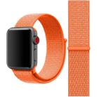 Simple Fashion Nylon Watch Band for Apple Watch Series 7 41mm / 6 & SE & 5 & 4 40mm / 3 & 2 & 1 38mm, with Magic Stick(Orange) - 1