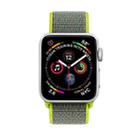 For Apple Watch 42mm / 41mm / 40mm / 38mm Simple Fashion Nylon Watch Band with Magic Stick(Green) - 3