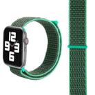 Simple Fashion Nylon Watch Band for Apple Watch Series 7 41mm / 6 & SE & 5 & 4 40mm / 3 & 2 & 1 38mm, with Magic Stick(Grass Green) - 1