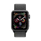 Simple Fashion Nylon Watch Band for Apple Watch Series 10 42mm / 9&8&7 41mm / SE 3&SE 2&6&SE&5&4 40mm / 3&2&1 38mm, with Magic Stick(Grey) - 3