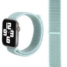 Simple Fashion Nylon Watch Band for Apple Watch Series 9&8&7 41mm / SE 3&SE 2&6&SE&5&4 40mm / 3&2&1 38mm, with Magic Stick(Grey Green) - 1