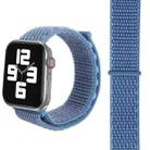 Simple Fashion Nylon Watch Band for Apple Watch Series 10 42mm / 9&8&7 41mm / SE 3&SE 2&6&SE&5&4 40mm / 3&2&1 38mm, with Magic Stick(Peacock Blue) - 2