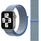 For Apple Watch 42mm / 41mm / 40mm / 38mm Simple Fashion Nylon Watch Band with Magic Stick(Blue) - 2