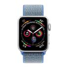 For Apple Watch 42mm / 41mm / 40mm / 38mm Simple Fashion Nylon Watch Band with Magic Stick(Blue) - 3