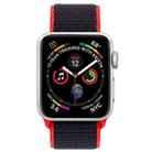 Simple Fashion Nylon Watch Band for Apple Watch Series 10 42mm / 9&8&7 41mm / SE 3&SE 2&6&SE&5&4 40mm / 3&2&1 38mm, with Magic Stick(Red) - 3