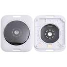 For Apple Watch SE 2022 44mm GPS Edition Rear Housing Glass Cover (Silver) - 1