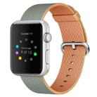 For Apple Watch 38mm Woven Nylon Watch Band - 1