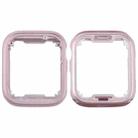 For Apple Watch Series 9 41mm Aluminum Alloy Middle Frame Bezel Plate (Pink) - 1