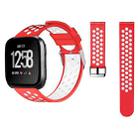 For Fitbit Versa Simple Fashion Silicone Watch Band(Red) - 1