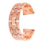 Metal Wrist Strap Watch Band for Samsung Gear S3(Rose Gold) - 1