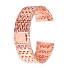 Metal Wrist Strap Watch Band for Samsung Gear S3(Rose Gold) - 1