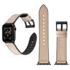 Solid Color TPU + Stainless Steel Watch Band for Apple Watch Series 3 & 2 & 1 42mm (Grey) - 1