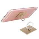 Ring Buckle Multifunction Cell Phone Holder(Gold) - 1