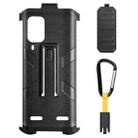 For Ulefone Armor 12 5G Multifunctional TPU + PC Protective Case with Back Clip & Carabiner (Black) - 1
