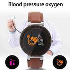 L8 0.95 inch Color OLED Touch Screen Bluetooth 4.0 Smart Bracelet, IP67 Waterproof, Support Multiple Sports Mode / Blood Pressure Monitor / Heart Rate Monitor / Sleep Monitor / Information Reminder / Sedentary Reminder, Compatible with both Android and iOS System(Brown) - 14