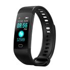 Y5 0.96 inch Color Screen Bluetooth 4.0 Smart Bracelet, IP67 Waterproof, Support Sports Mode / Heart Rate Monitor / Sleep Monitor / Information Reminder, Compatible with both Android and iOS System(Black) - 1