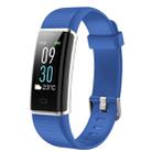 ID130Plus 0.96 inch OLED Touch Screen Bluetooth 4.0 Smart Bracelet, IP67 Waterproof, Support Fitness Tracker / Heart Rate Monitor / Sleep Monitor / Information Reminder / Sedentary Reminder, Compatible with both Android and iOS System(Blue) - 1