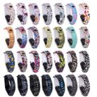 Silicone Painting Watch Band for Xiaomi Mi Band 3 & 4 - 3