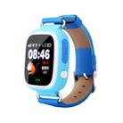 Q90 1.22 inch IPS Color Touch Screen Lovely Children Smartwatch GPS Tracking Wifi Watch, Support  SIM Card,Positioning Mode, Voice Call, Pedometer, Alarm Clock,Sleep Monitoring,SOS Emergency Telephone Dialing(Blue) - 1