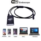 1.0MP HD Camera 30m Wireless Distance Metal WiFi Box Waterproof IPX67 Endoscope Snake Tube Inspection Camera with 6 LED for Android & iOS, Length: 1m, Lens Diameter: 9mm(Black) - 5