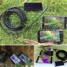 1.0MP HD Camera 30m Wireless Distance Metal WiFi Box Waterproof IPX67 Endoscope Snake Tube Inspection Camera with 6 LED for Android & iOS, Length: 1m, Lens Diameter: 9mm(Black) - 8