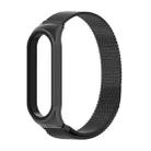 Mijobs Milan CS Metal Magnetic Watch Band for Xiaomi Mi Band 3 & 4 & 5 & 6, Host not Include(Black) - 1