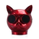 T8 Mini Cat Shape Stereo Wireless Bluetooth Speaker, Support Hands-free / TF Card / FM(Red) - 1