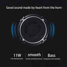 X3000 Stereo Heavy Bass Bluetooth Speaker, Support TF Card / USB / AUX / FM(Black) - 9