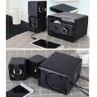 X3000 Stereo Heavy Bass Bluetooth Speaker, Support TF Card / USB / AUX / FM(Black) - 10