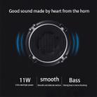 X3000 Stereo Heavy Bass Bluetooth Speaker, Support TF Card / USB / AUX / FM(Black) - 11