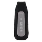 For Fitbit One Smart Watch Clip Style Silicone Case, Size: 6x2.2x1.5cm(Black) - 1