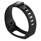 For Garmin Vivofit 1 Smart Watch Silicone Watch Band, Length: about 21cm(Black) - 3