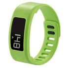 For Garmin Vivofit 1 Smart Watch Silicone Watch Band, Length: about 21cm(Green) - 1