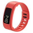 For Garmin Vivofit 1 Smart Watch Silicone Watch Band, Length: about 21cm(Red) - 1