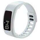 For Garmin Vivofit 1 Smart Watch Silicone Watch Band, Length: about 21cm(White) - 1