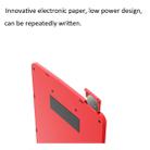 WP9308 8.5 inch LCD Writing Tablet High Brightness Handwriting Drawing Sketching Graffiti Scribble Doodle Board for Home Office Writing Drawing(Red) - 8