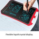 WP9309 8.5 inch LCD Monochrome Screen Writing Tablet Handwriting Drawing Sketching Graffiti Scribble Doodle Board for Home Office Writing Drawing(Red) - 3