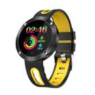 DOMINO DM58 Plus 1.22 inch  IPS Color Screen Smartwatch IP68 Waterproof, Support Call Reminder /Heart Rate Monitoring /Blood Pressure Monitoring /Sedentary Reminder /Sleep Monitoring(Yellow) - 1