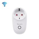 Sonoff S26 WiFi Smart Power Plug Socket Wireless Remote Control Timer Power Switch, Compatible with Alexa and Google Home, Support iOS and Android, EU Plug - 1