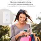 Sonoff T2 Touch 120mm Tempered Glass Panel Wall Switch Smart Home Light Touch Switch, Compatible with Alexa and Google Home, AC 100V-240V, US Plug - 11