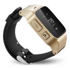 D99 0.96 inch OLED Screen Smartwatch for the Elder IP54 Waterproof, Support GPS + LBS + WiFi Positioning / Two-way Dialing / Voice Monitoring / One-key First-aid / Wrist off Alarm / Safety Fence (Champagne Gold) - 13