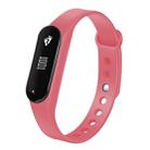 CHIGU C6 0.69 inch OLED Display Bluetooth Smart Bracelet, Support Heart Rate Monitor / Pedometer / Calls Remind / Sleep Monitor / Sedentary Reminder / Alarm / Anti-lost, Compatible with Android and iOS Phones (Pink) - 1