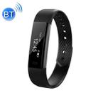 ID115 0.86 inch OLED Display Bluetooth Smart Bracelet, IP67 Waterproof, Support Pedometer / Calls Remind / Sleep Monitor / Sedentary Reminder / Anti-lost / Remote Capture, Compatible with Android and iOS Phones(Black) - 1
