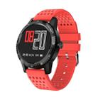 T1 1.3 inch TFT Color Screen Smart Bracelet IP67 Waterproof, Support Call Reminder/ Heart Rate Monitoring /Blood Pressure Monitoring/ Sleep Monitoring/Sedentary Reminder (Black Red) - 1